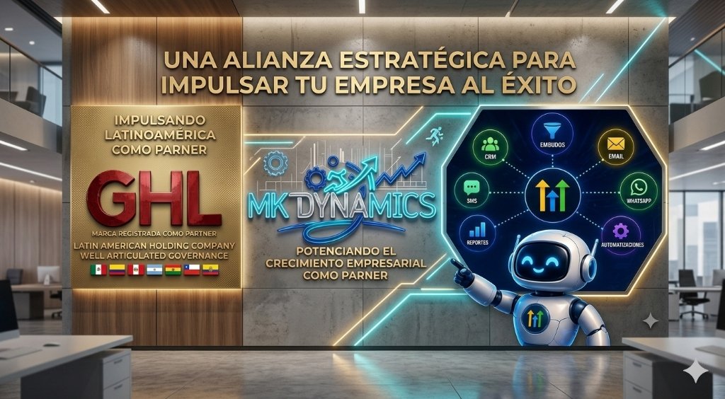 Una Alianza Estratégica para Impulsar tu Empresa al Éxito - MktDynamics & GoHighLevel Partner